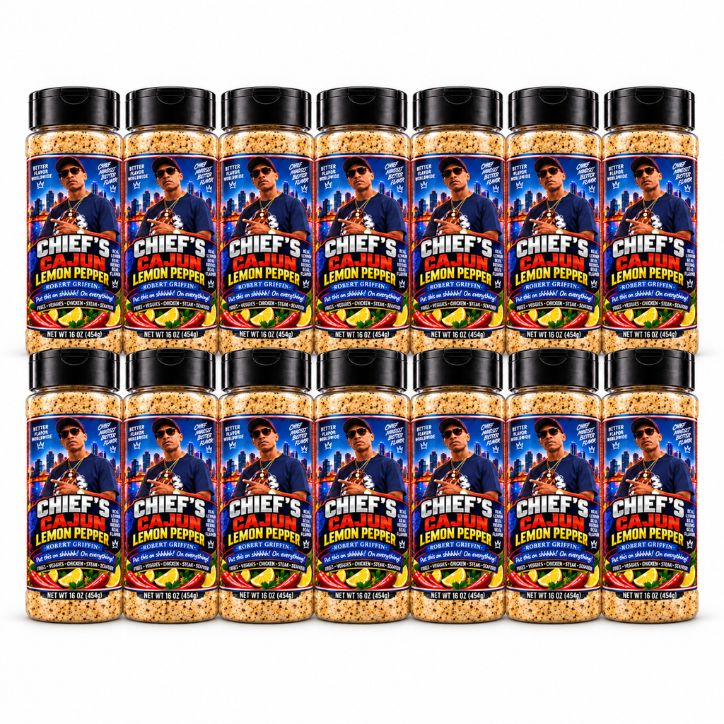 Chief’s Cajun Lemon Pepper 14 Pack