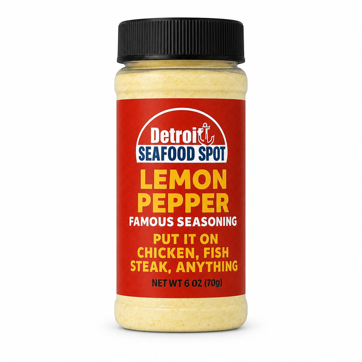 Detroit Seafood Spot Lemon Pepper seasoning 1 bottle