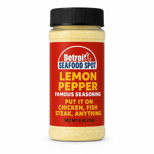 Detroit Seafood Spot Lemon Pepper seasoning 1 bottle