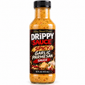 Drippy Sauce Spicy Garlic Parmesan Sauce 16 fl oz bottle